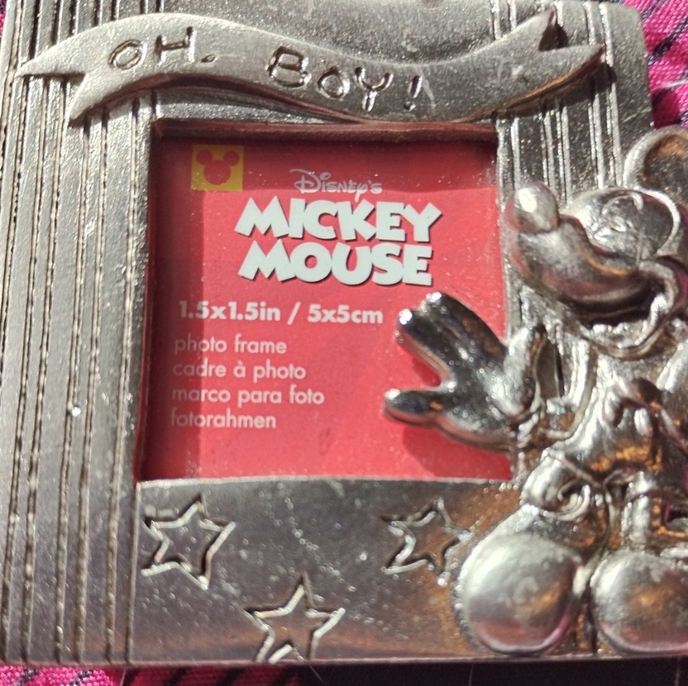 Disney Mickey Mouse Silver Photo Frame - Picture 5 of 12